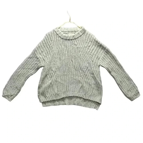 Universal thread goods Pullover Knitted Sweater in Light Green - Picture 1 of 6